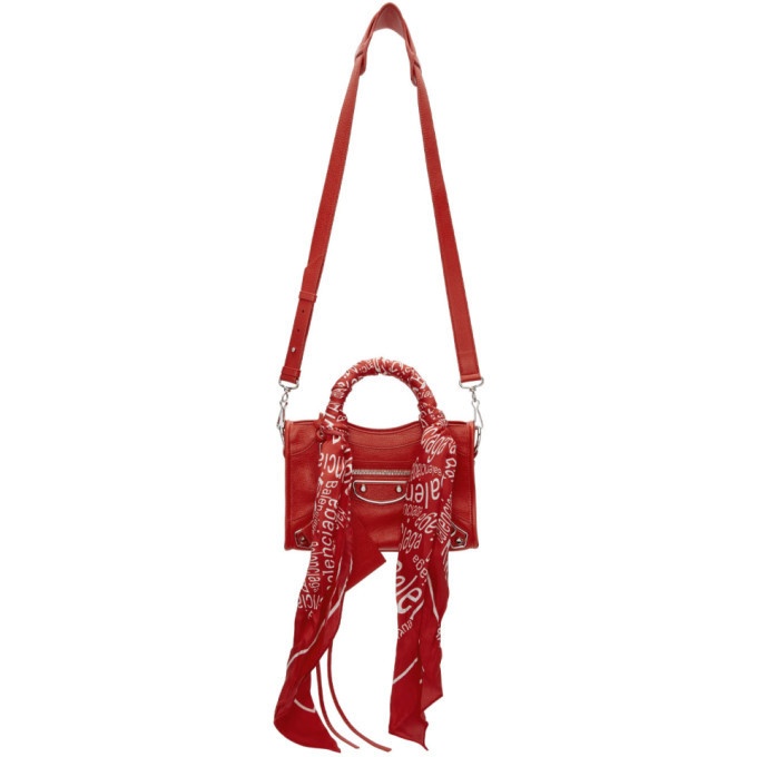 Balenciaga Red City Bag