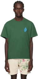 JW Anderson Green Anchor Patch T-Shirt