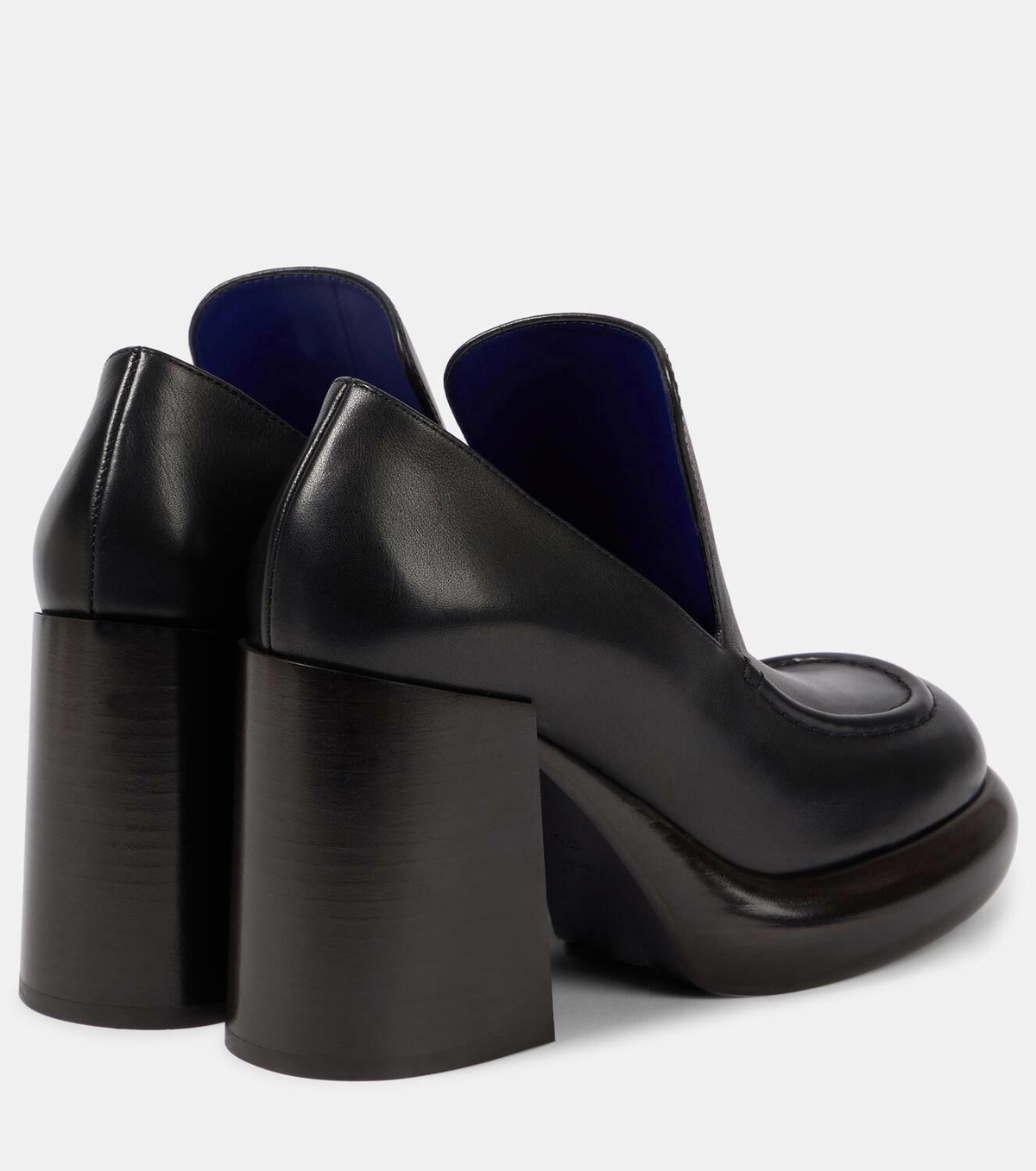 Burberry Leather loafer pumps