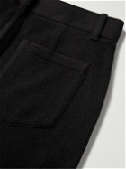 The Elder Statesman - Straight-Leg Cashmere Trousers - Black