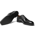 Hugo Boss - Stanford Smooth and Textured-Leather Oxford Shoes - Black