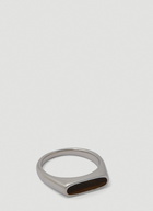 Mario Tiger Eye Ring in Silver