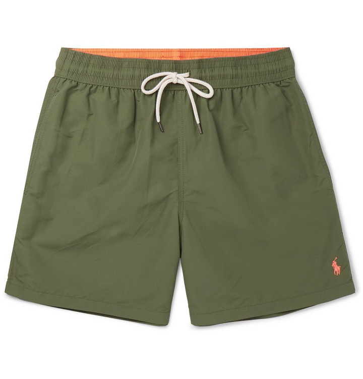 Photo: Polo Ralph Lauren - Traveller Mid-Length Swim Shorts - Men - Green