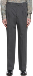 Lemaire Green Cotton Trousers