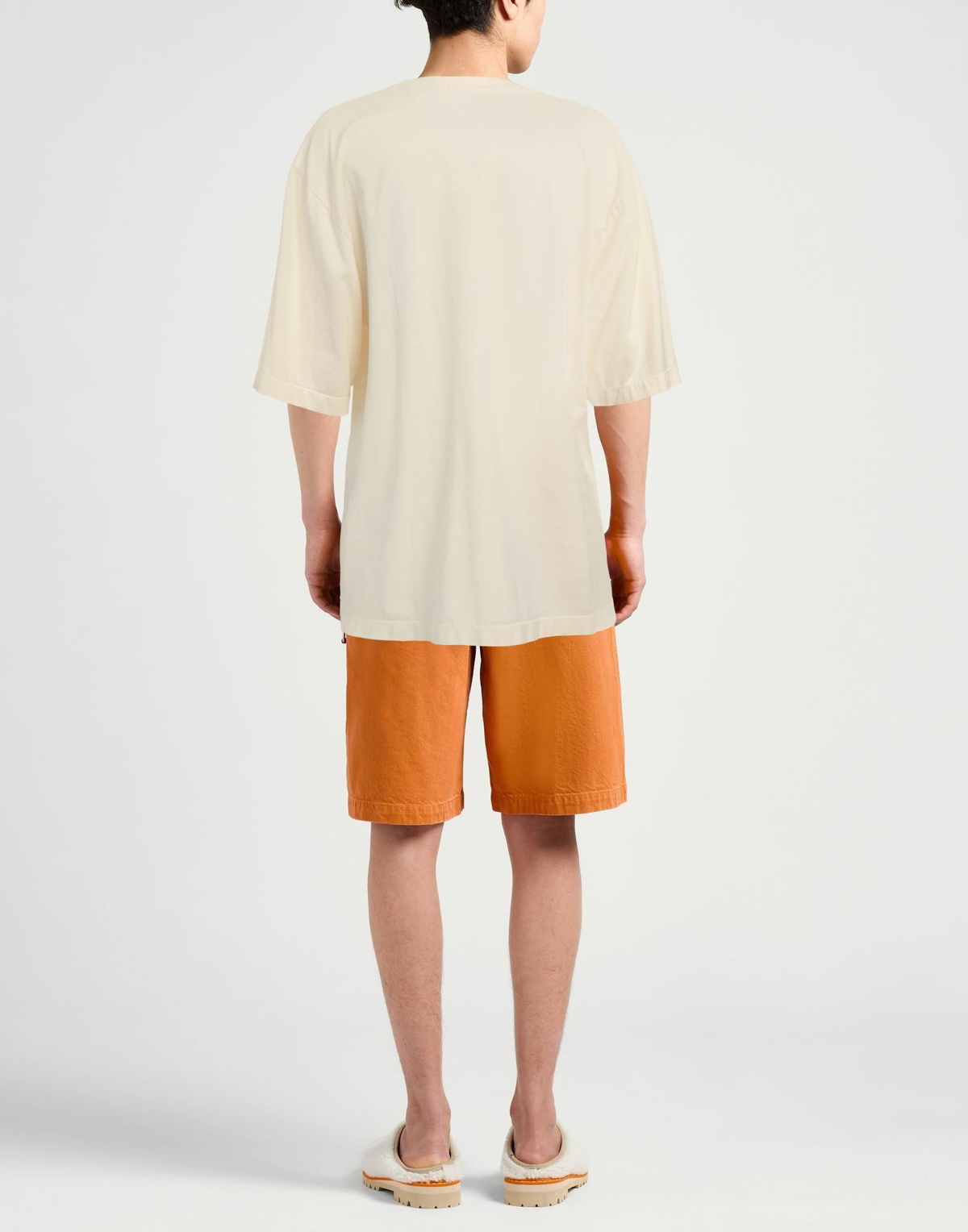 Laneus Mens T-shirt Cream