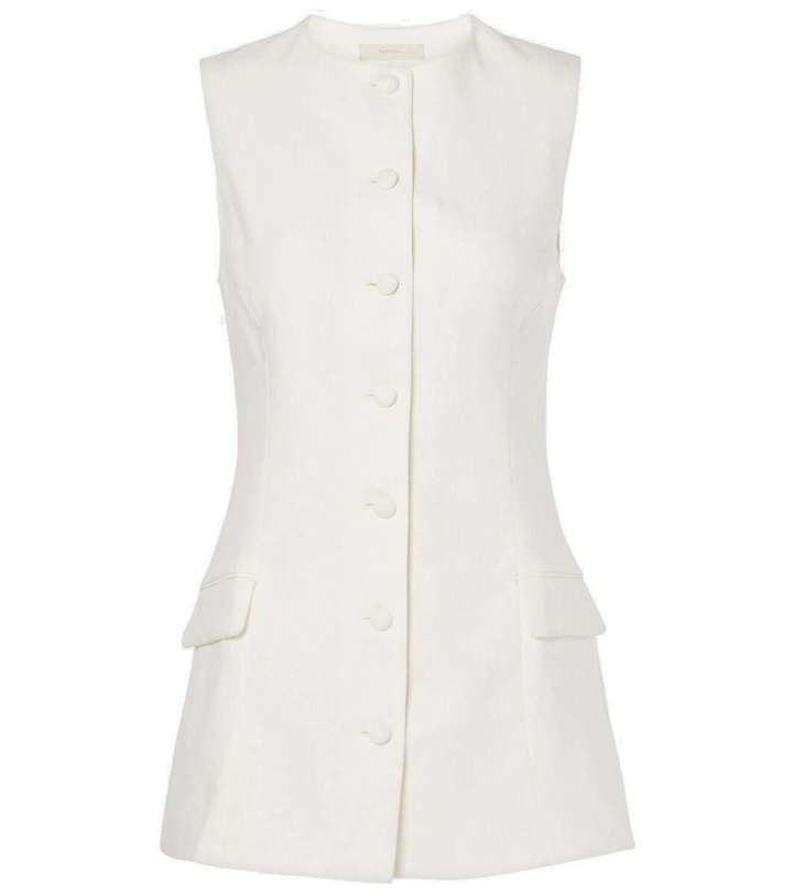 Photo: Faithfull Jane linen vest