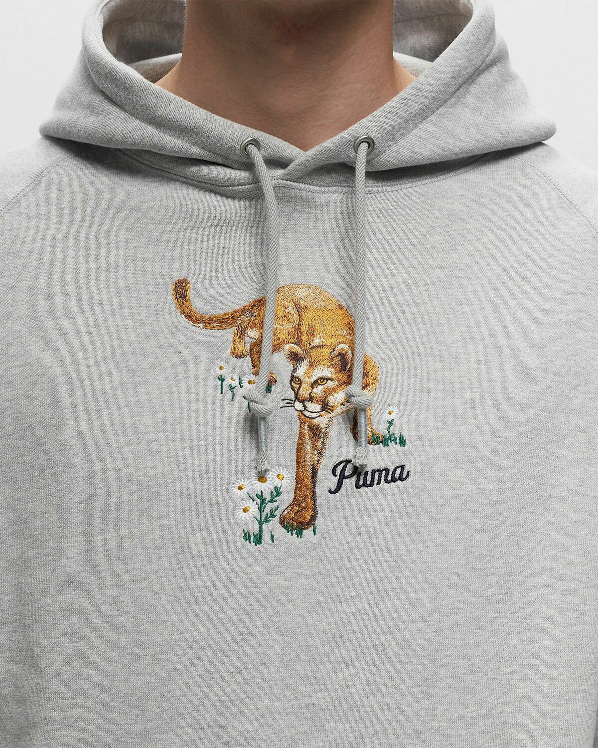 Puma X Noah Graphic Hoodie Grey Hoodies