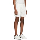 Dolce and Gabbana White Cuffed Shorts
