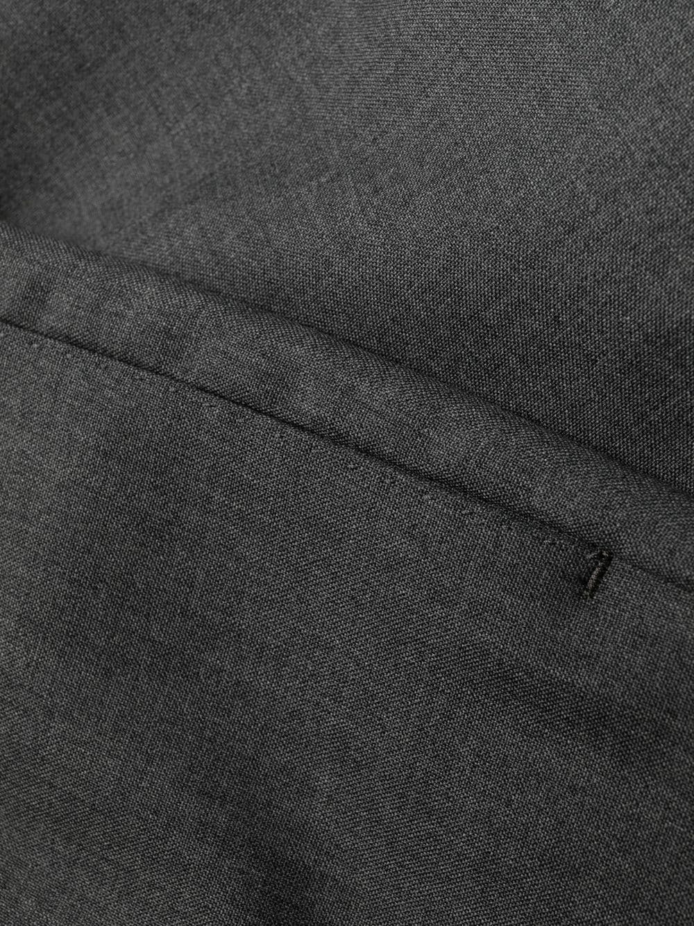 Thom Browne Thom Browne Khaki-coloured trousers in cotton main image 0