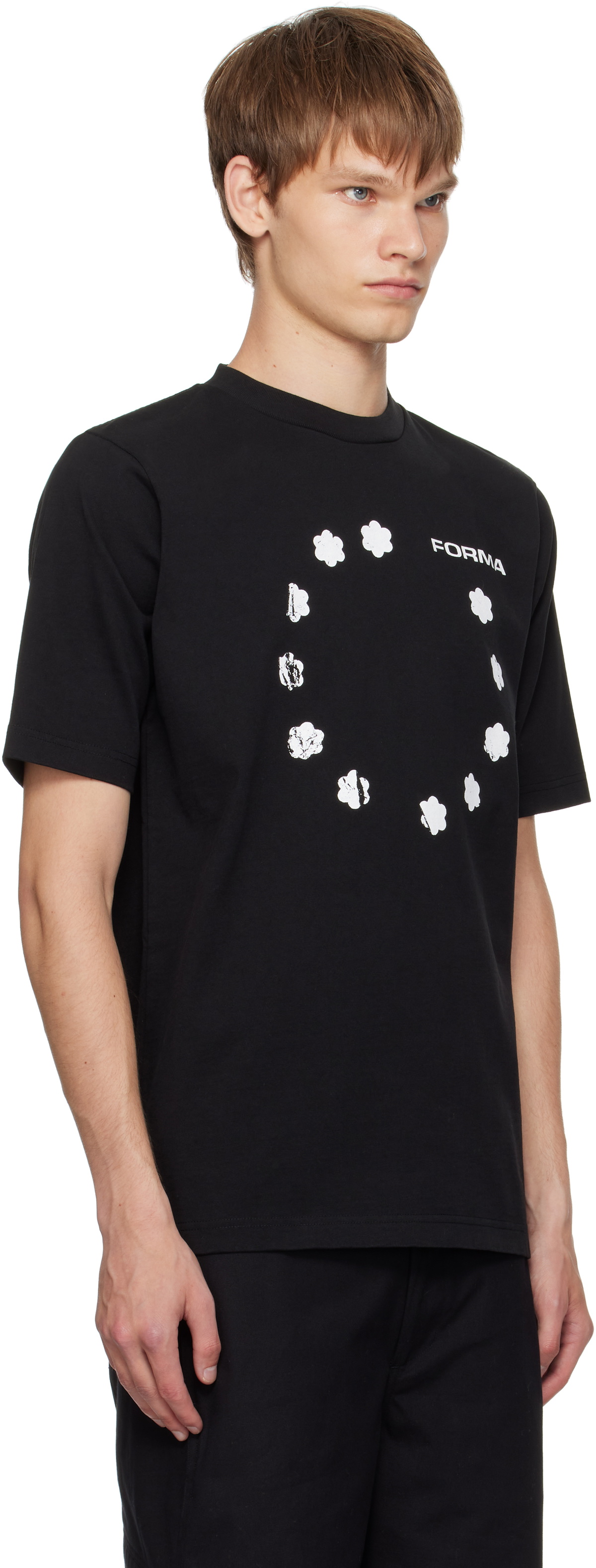 FORMA Black SS EU Logo T-shirt