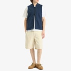 Adsum Men's Fleece Vest in Dark Navy