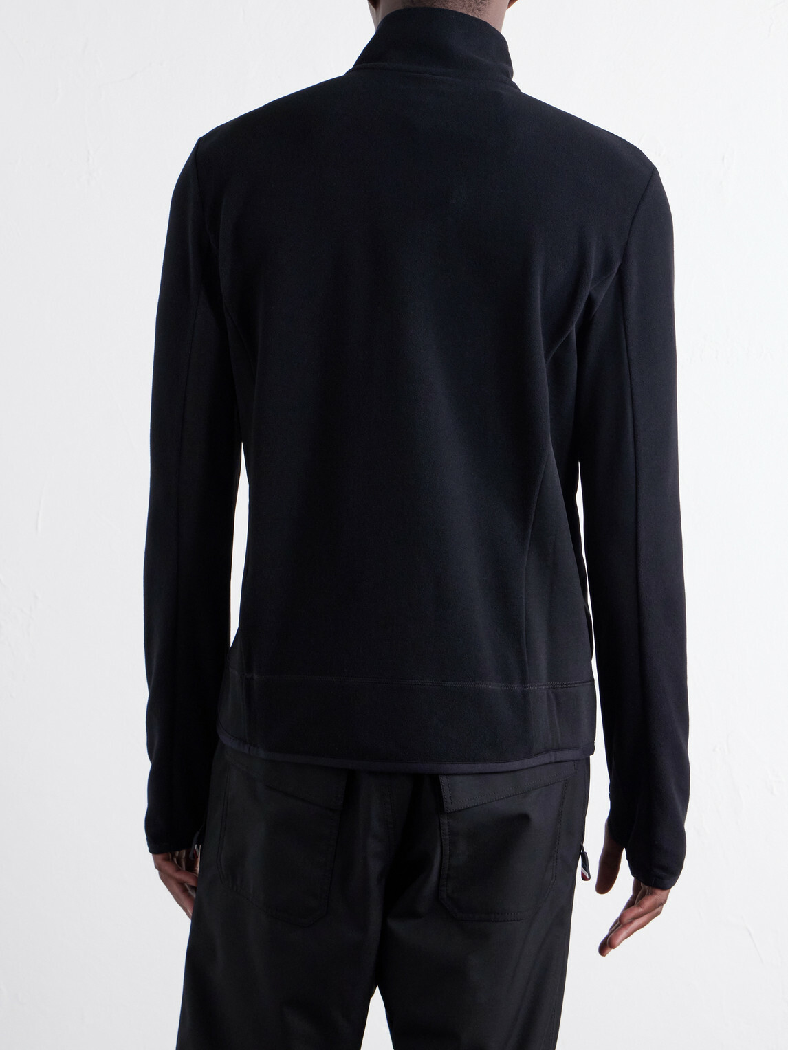 Moncler Grenoble - Polar Fleece Half-Zip Ski Mid-Layer - Black