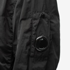 C.P. Company Men's Chrome-R Hooded Overshirt in Black