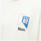 Rhude Men's 02 T-Shirt in Vintage White