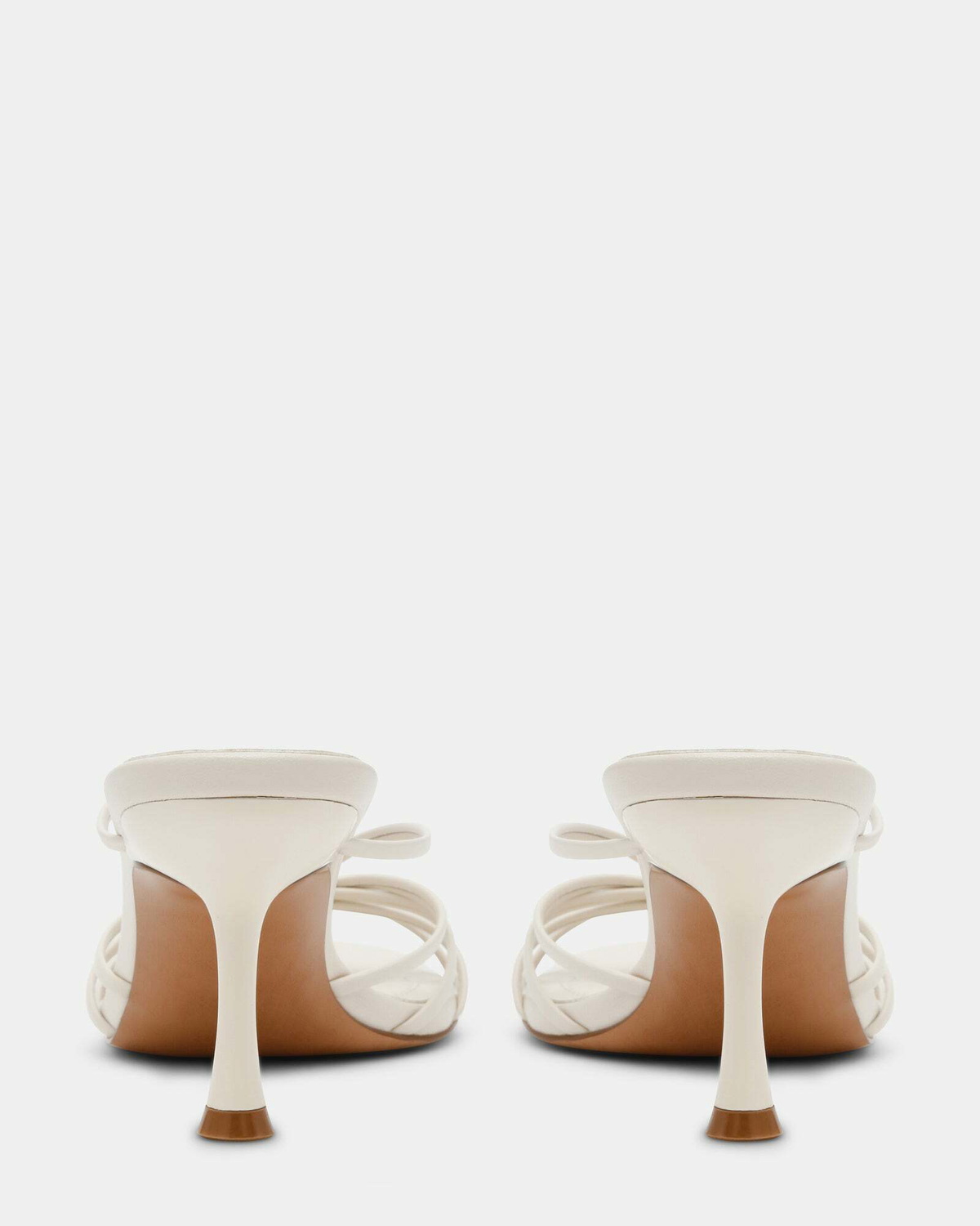 Steve Madden Edna Heels in White