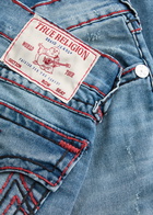 True Religion Ricky Straight-leg Jeans Mid Blu