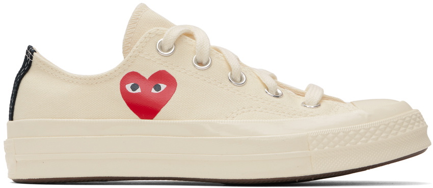 COMME des GARÇONS PLAY Off-White Converse Edition Chuck 70 CDG OX Sneakers