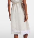 Magda Butrym Lace-trimmed slip dress