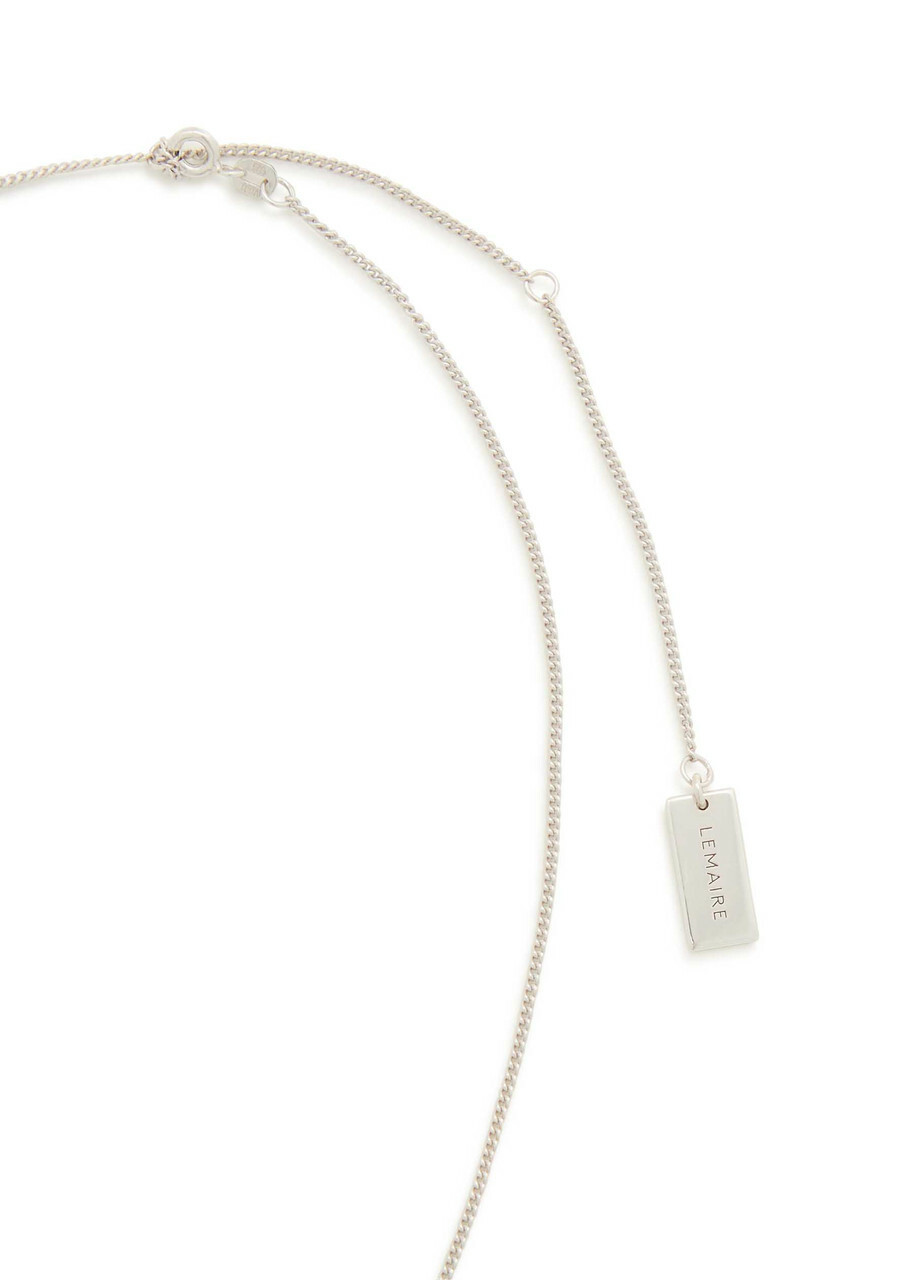 Lemaire Harmonica Rhodium-plated Necklace - Multicoloured - One Size