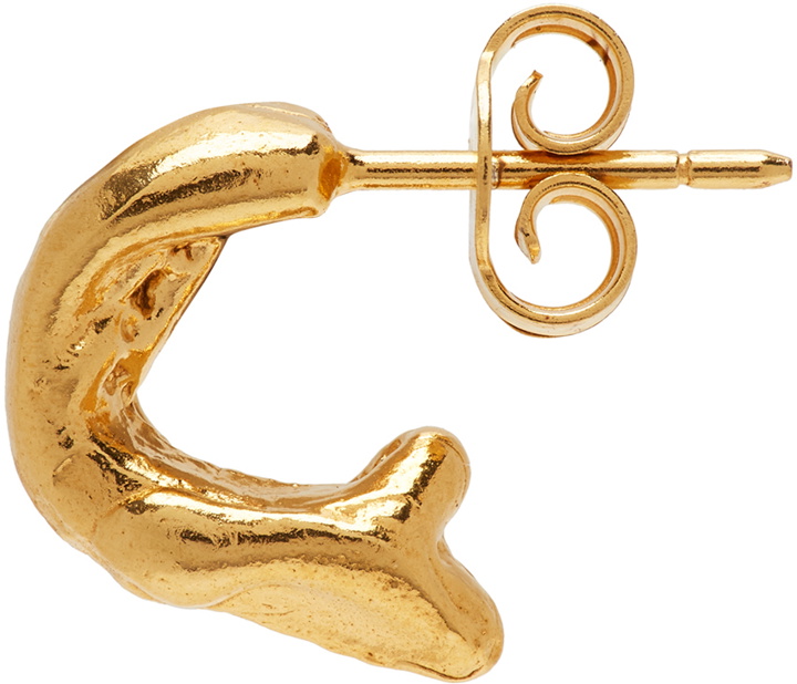 Photo: Alighieri Gold Mini 'The Minerva' Single Hoop Earring