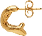 Alighieri Gold Mini 'The Minerva' Single Hoop Earring