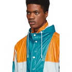 Boss Blue and Orange Ripstop Jacket