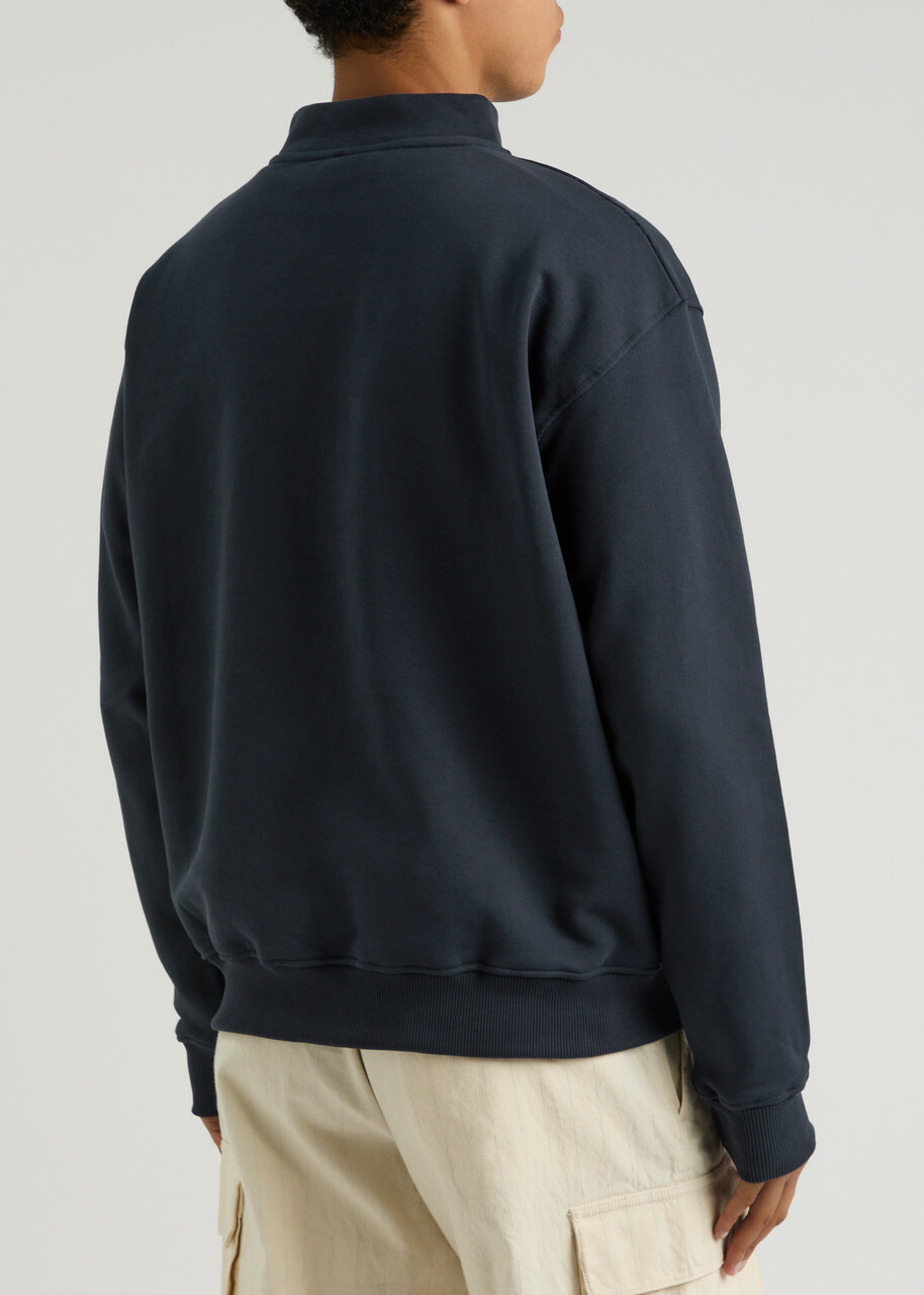 Club 1984 Saint Louis Half-zip Cotton Sweatshirt