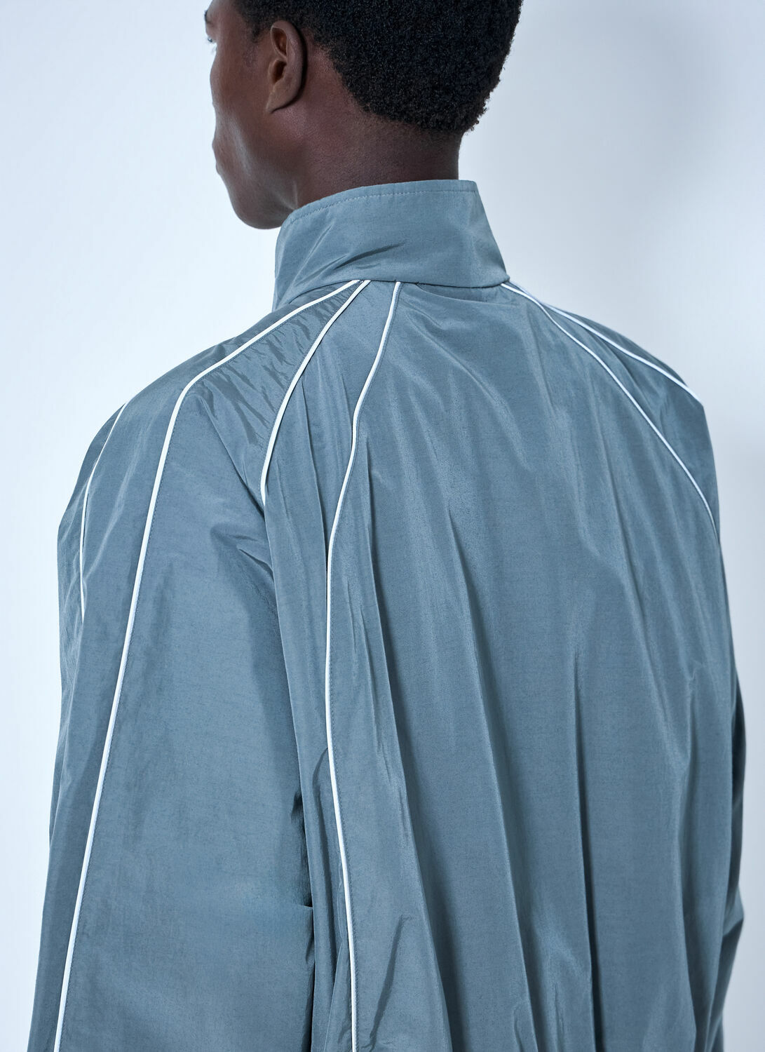 Balenciaga Zip-Front Track Jacket