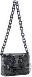 Mame Kurogouchi Black Mini Sculptural Chain Bag