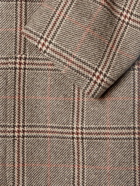 GUCCI - Double-Breasted Prince of Wales Checked Wool Blazer - Neutrals