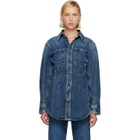 AGOLDE Blue Wilma Denim Shirt