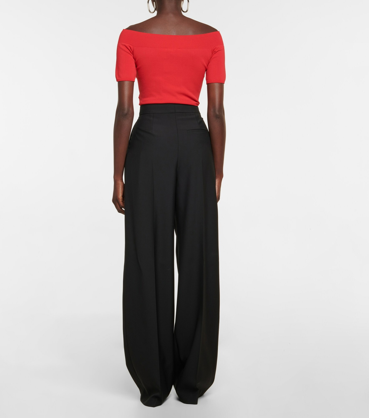 ALEXANDER MCQUEEN extra wide leg pants
