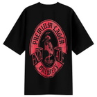 END. Beer Mat T-Shirt in Black