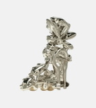 Jil Sander Crystal-embellished ear climbers