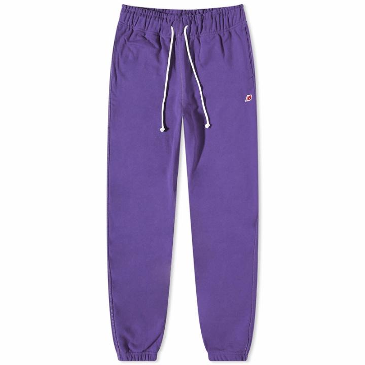 Photo: New Balance Men's Made in USA Core Sweat Pant in Prism Purple