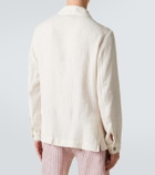 Fedeli Oxford linen jacket