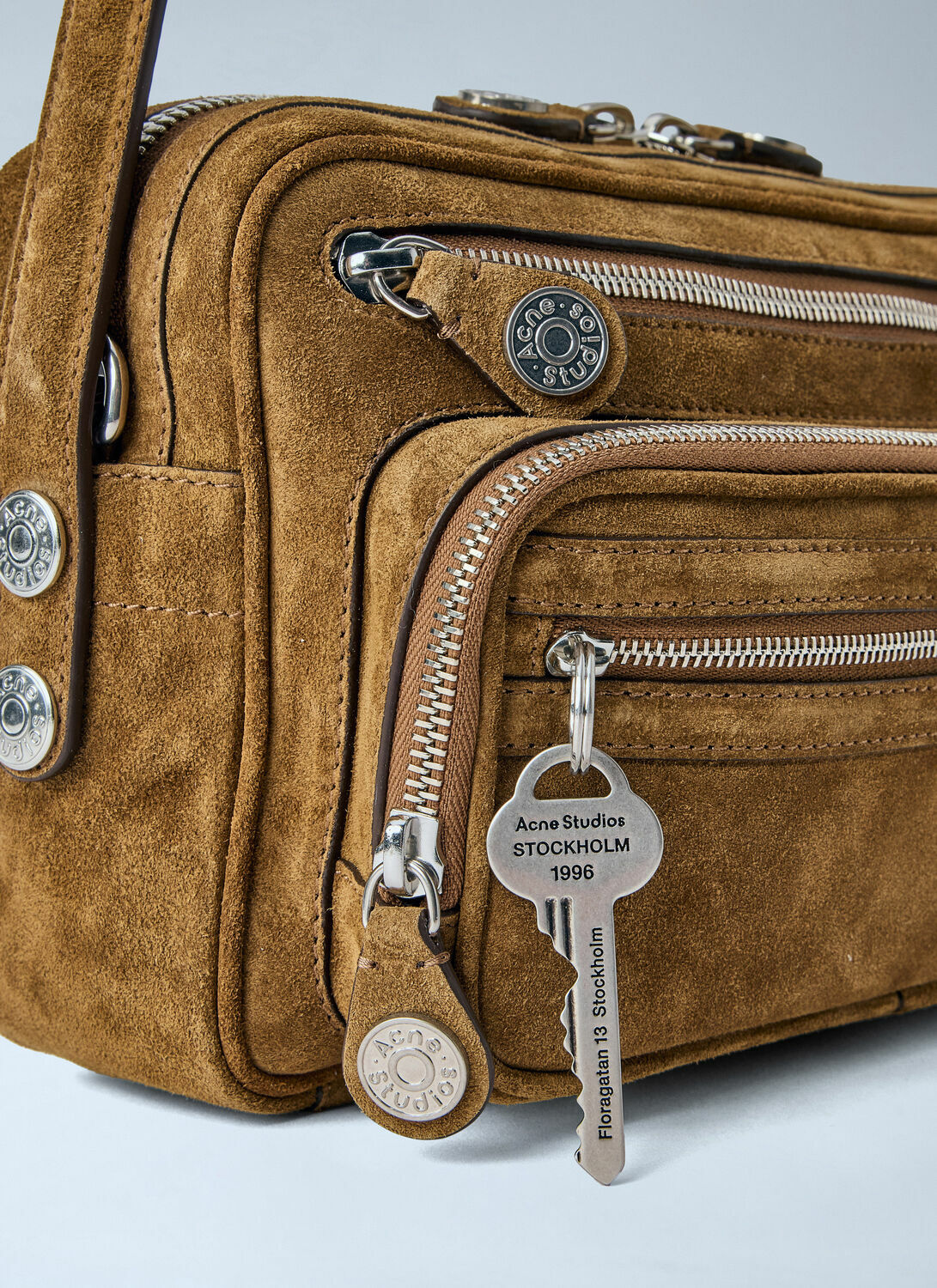 Acne Studios Camero Party Leather Shoulder Bag
