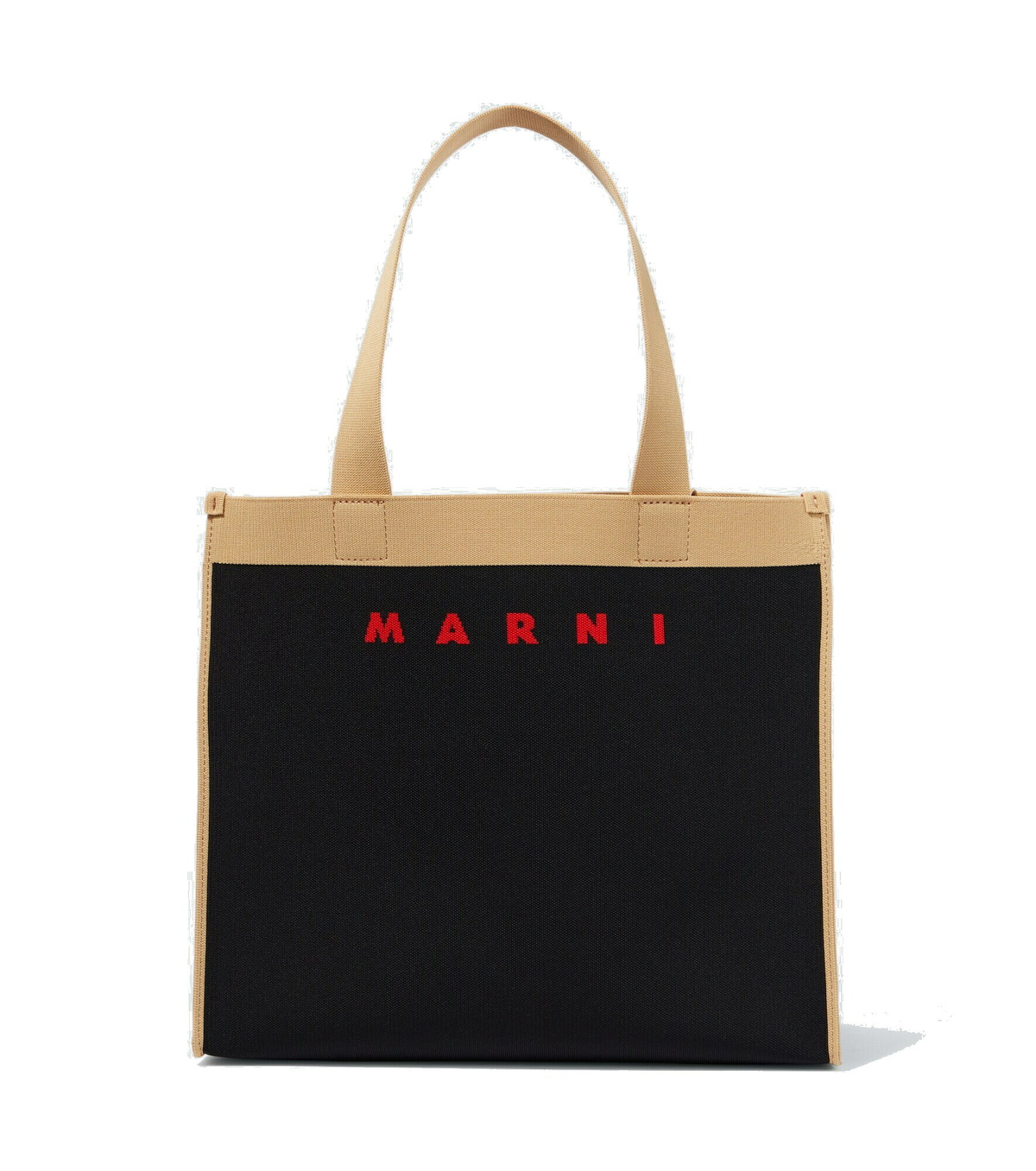トートバッグ MARNI Flat jacquard knit tote bag multicolor SHMQ0075A0P6485 MARNI Flat jacquard knit tote bag multicolor SHMQ0075A0P6485