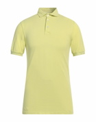 Fedeli Mens Polo shirt Lime in Green