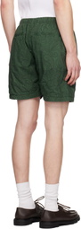 Pilgrim Surf + Supply Green Morris Paisley Shorts