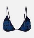 Johanna Ortiz Enjipai printed bikini top
