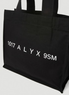 1017 ALYX 9SM - Peace Sign Tote Bag in Black