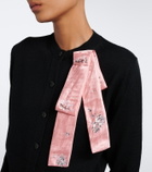 Erdem Embellished wool cardigan