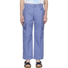 Jacquemus Blue Le Pantalon Cueillette Trousers