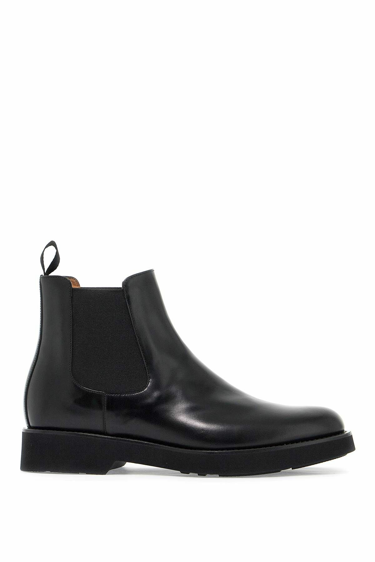 CHURCH'S monmouth chelsea leather brushed ankle boots Black