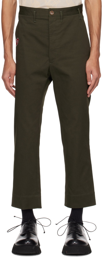 Photo: Vivienne Westwood Green Cropped Trousers