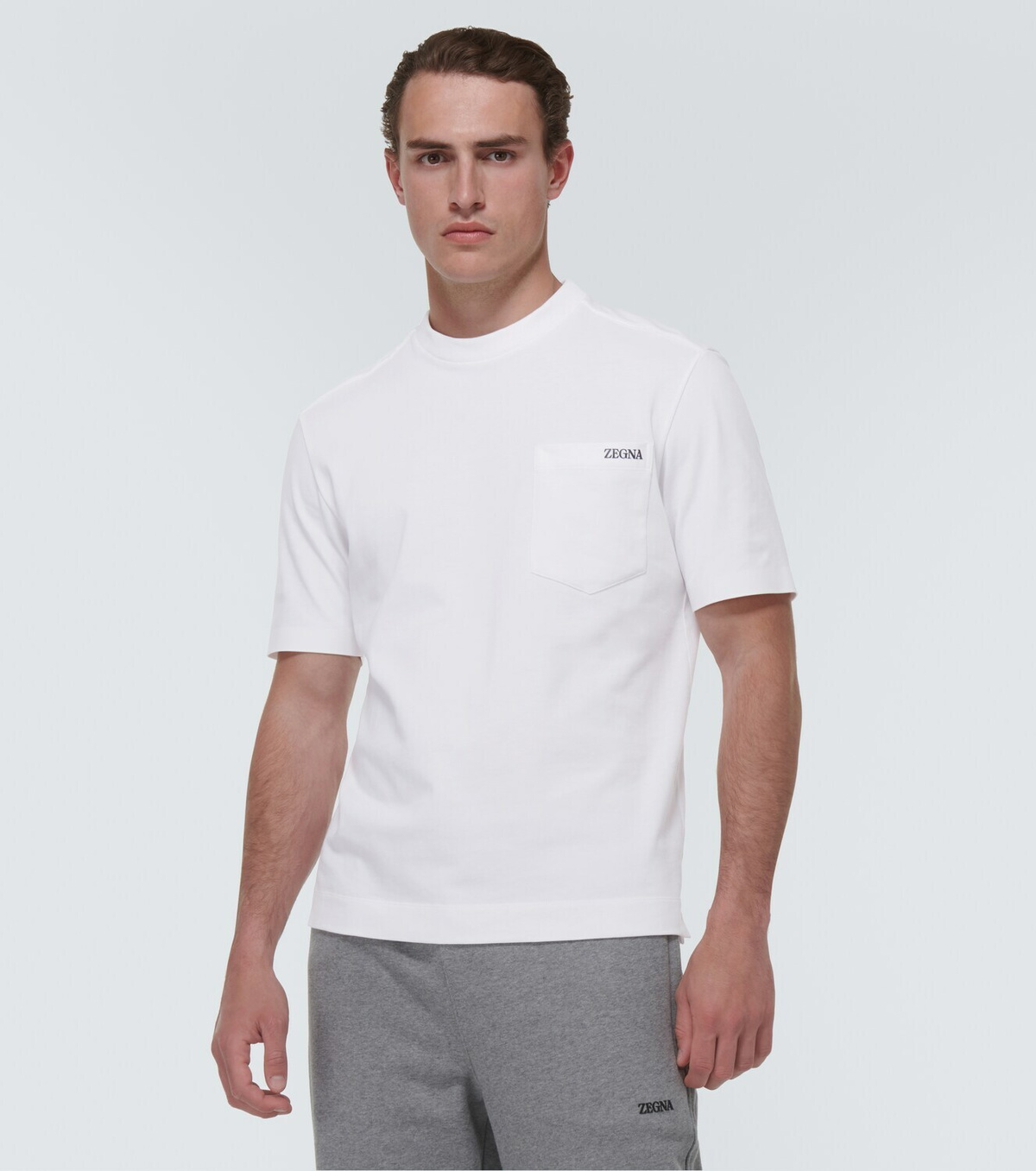Zegna Logo cotton jersey T-shirt Zegna