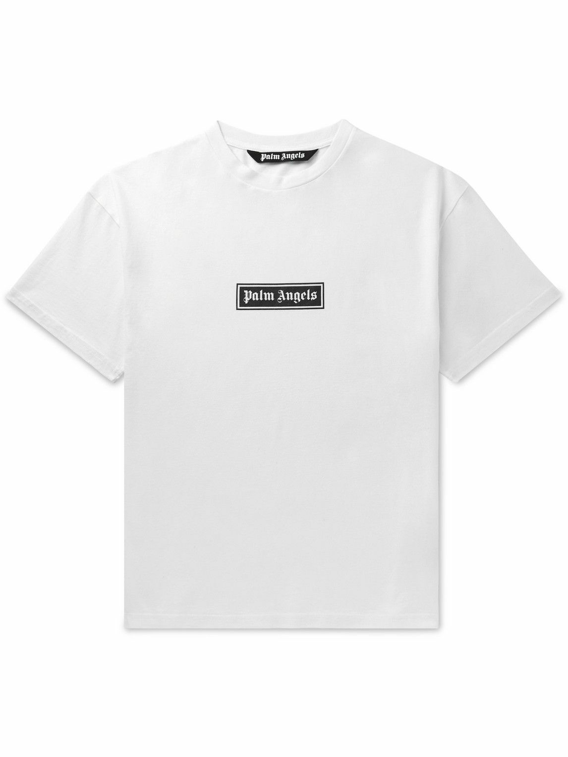 Palm Angels logo-print T-Shirt White