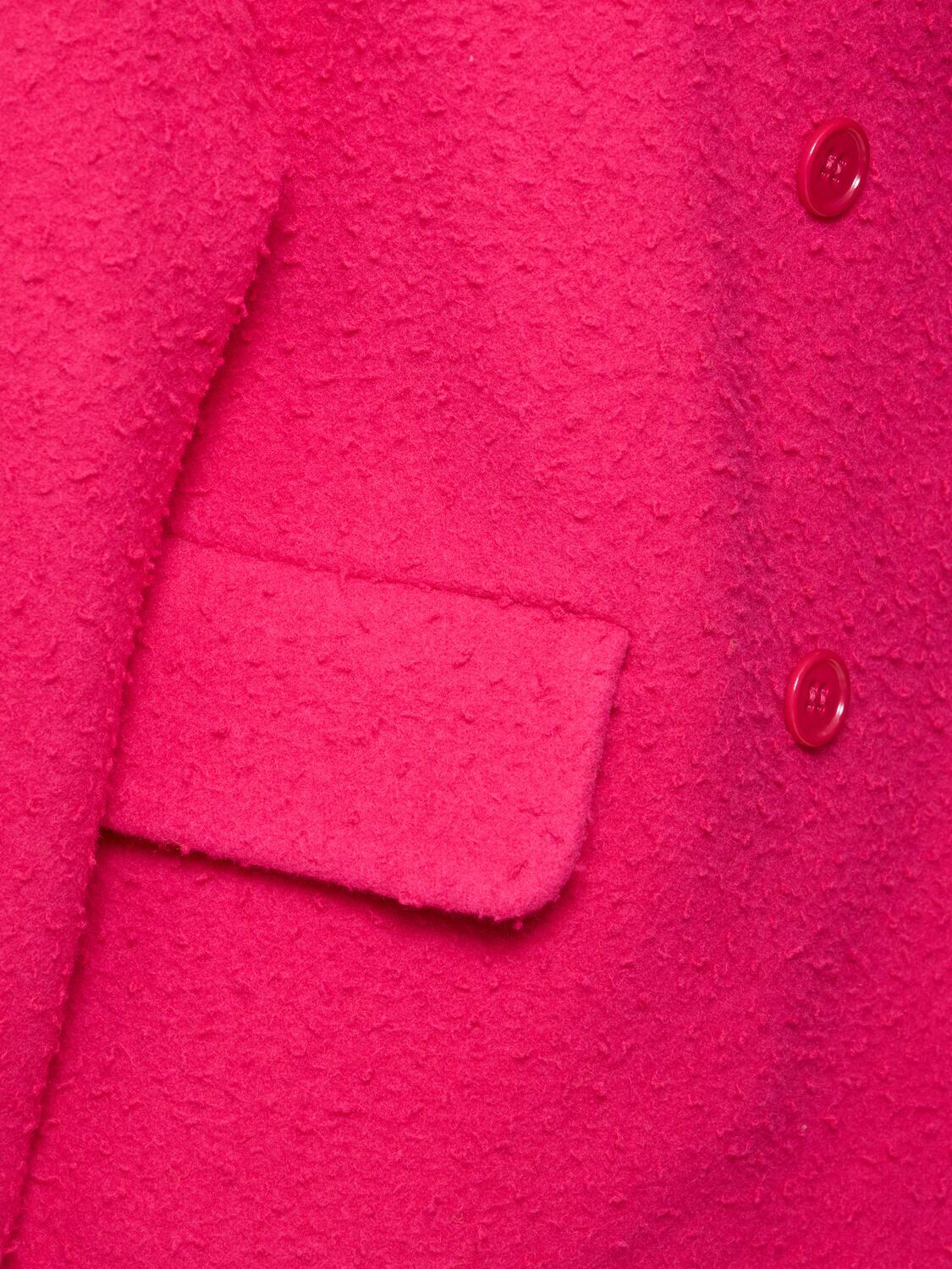 RED VALENTINO - Double Breasted Wool Coat RED Valentino