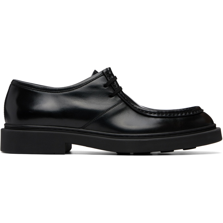 Photo: Jil Sander Black Lace-Up Derbys